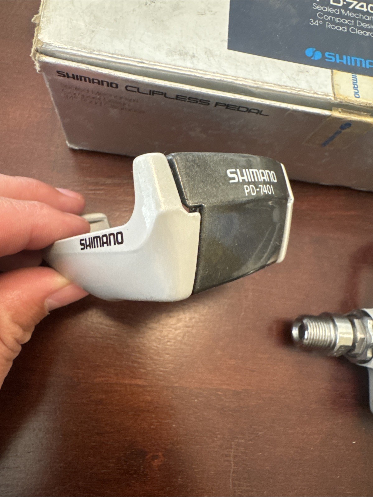 NOS Shimano Dura-Ace PD-7401 9/16 Clipless Pedals