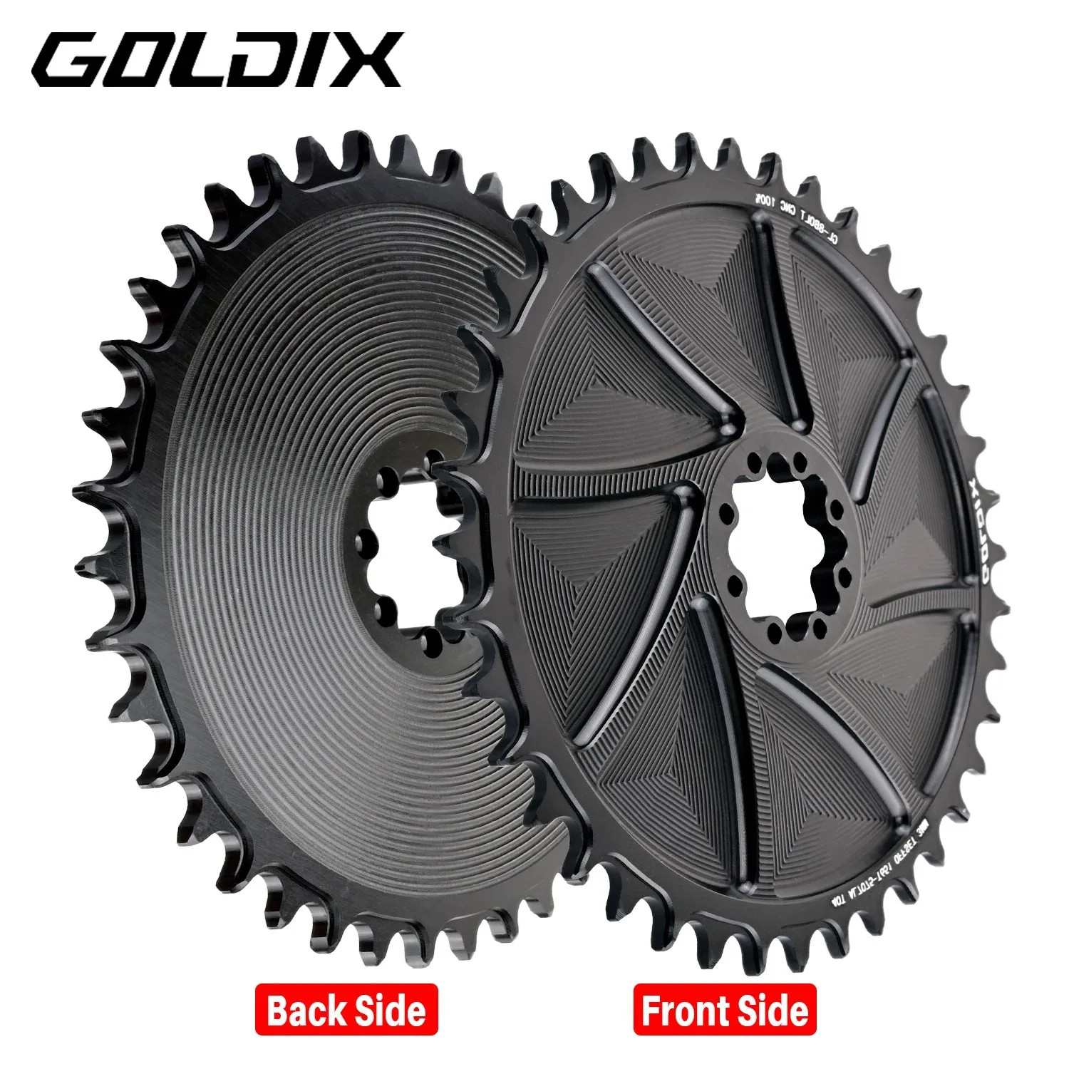 8-Bolt Bicycle Chainring 40-58T Narrow Wide Direct Mount Road Bike Chainwheel