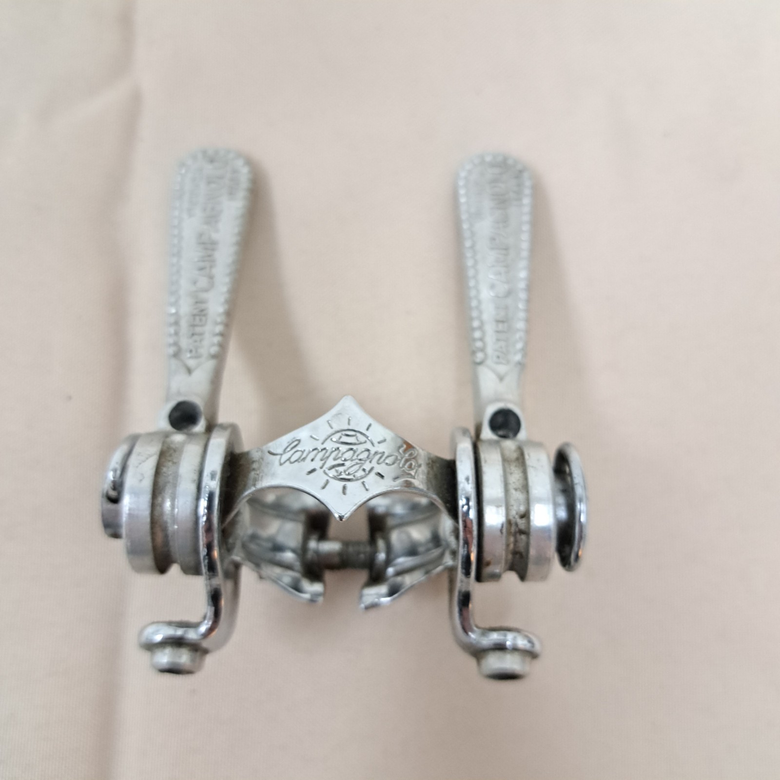 Vintage Campagnolo Down Tube Shift Lever Set, Friction Shifter