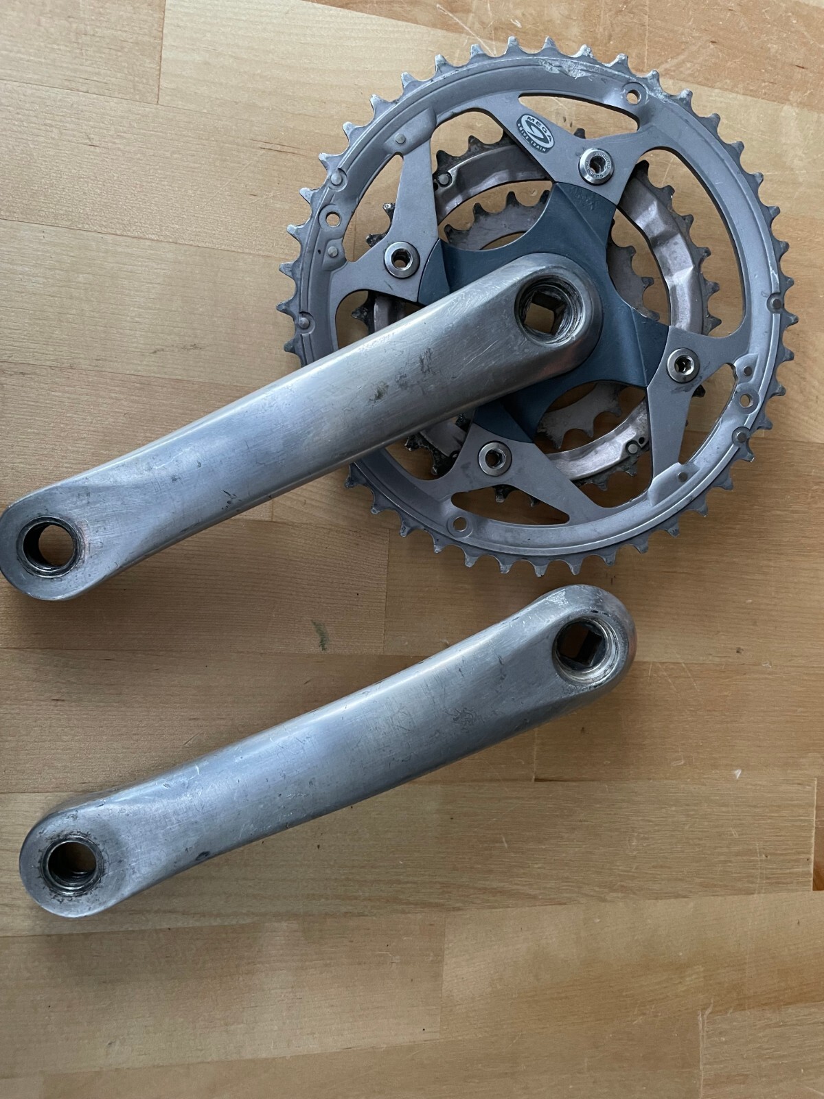 Shimano Deore LX FC-M570 Crankset 175mm 44/32/22t 104/64mm BCD Sq. Taper w/Bolts