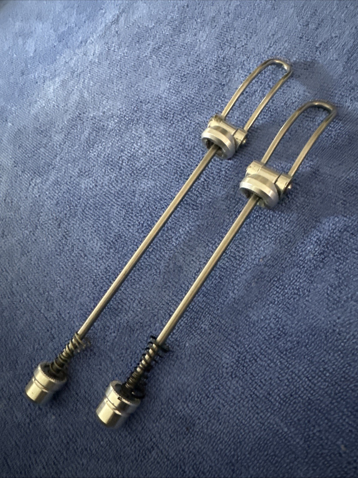 ODYSSEY SVELTE TITANIUM SKEWERS FRT/RR 100/130/135MM SILVER 82 GRAMS EXCL COND