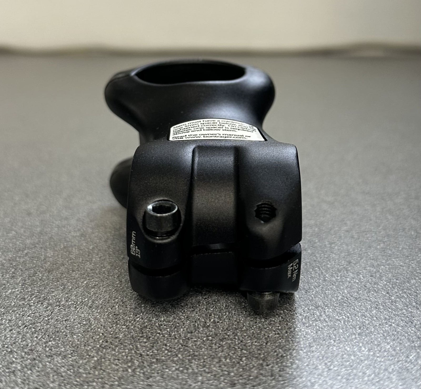 Bontrager Kovee Pro 35 Blendr Stem – 13 deg. x 60mm, Black *OE*