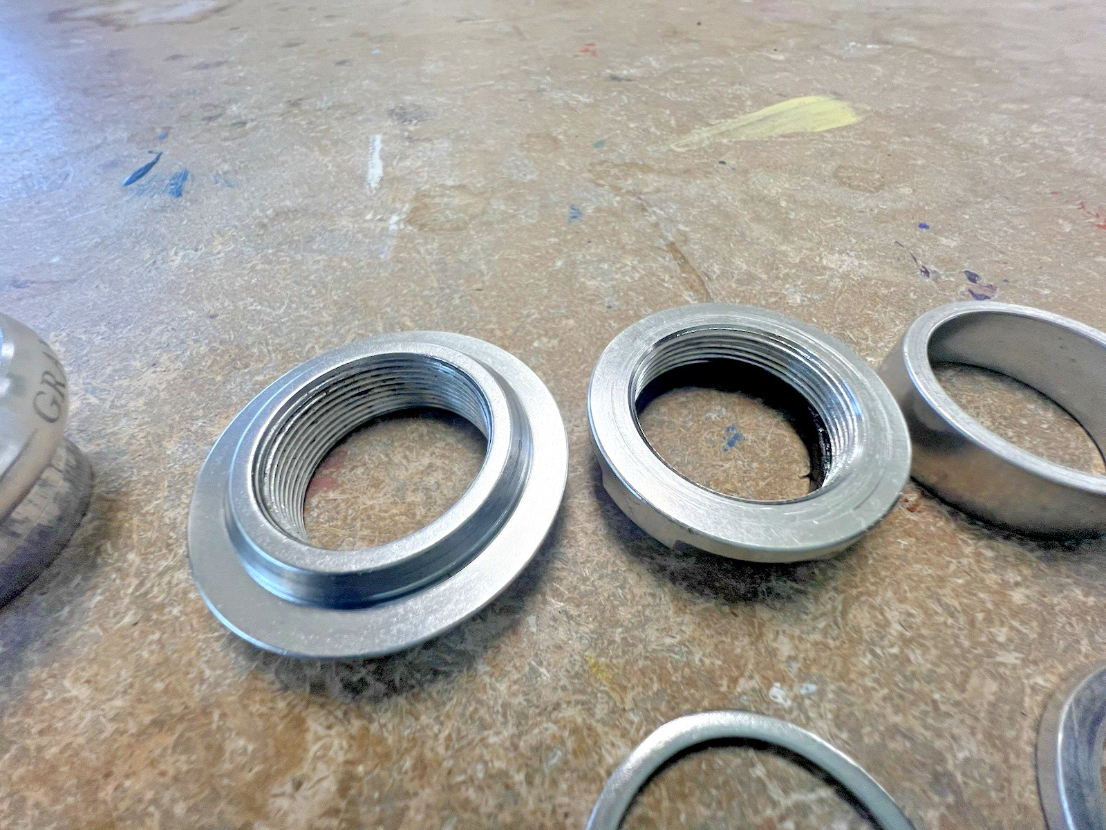 Velo Orange Grand Cru 1″ Headset Sealed Bearing Silver *Needs Crown Race