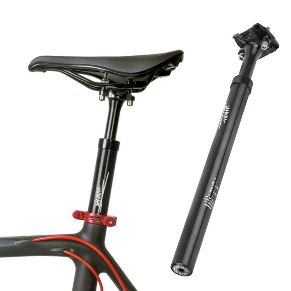 Seatpost Bike Shock Absorber Spring 27.2-33.9x400MM Aluminum Alloy Bicycle