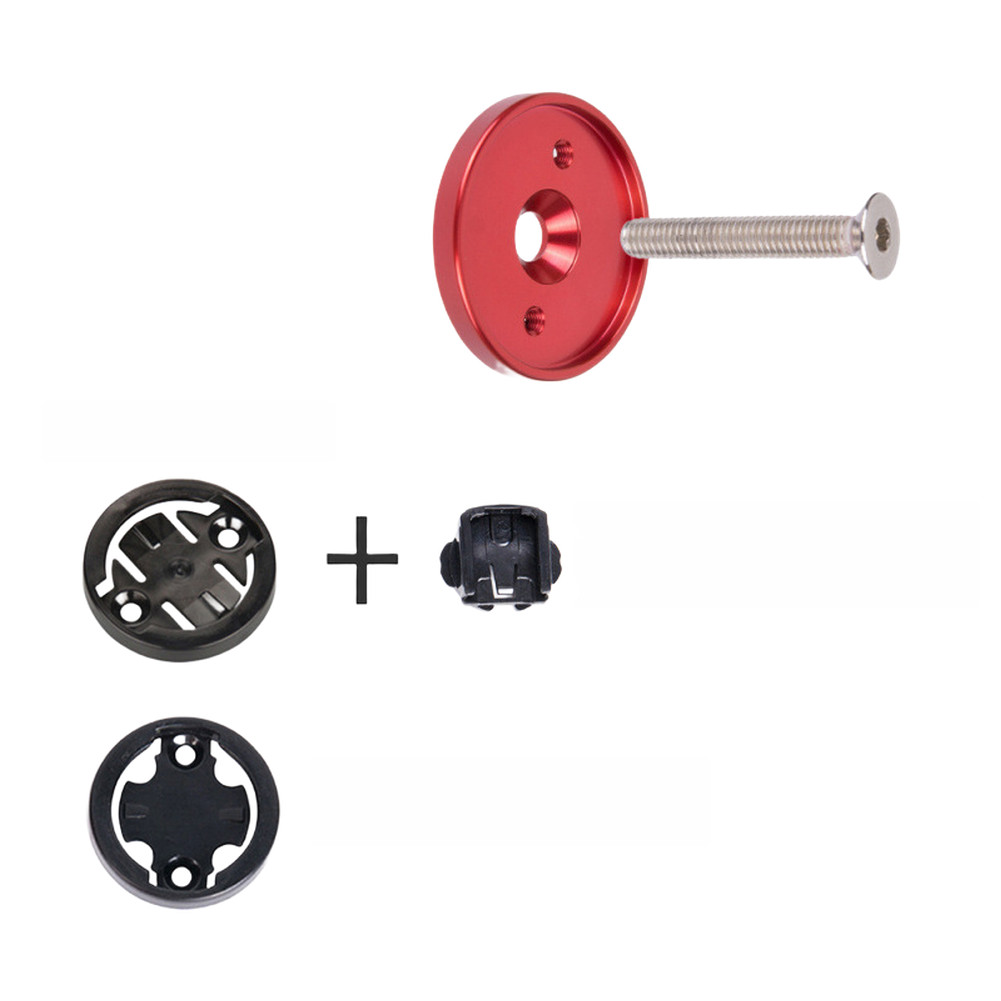 Stem Top Cap Computer Mount Aluminium Alloy Plastic for 28.6mm Head Tube