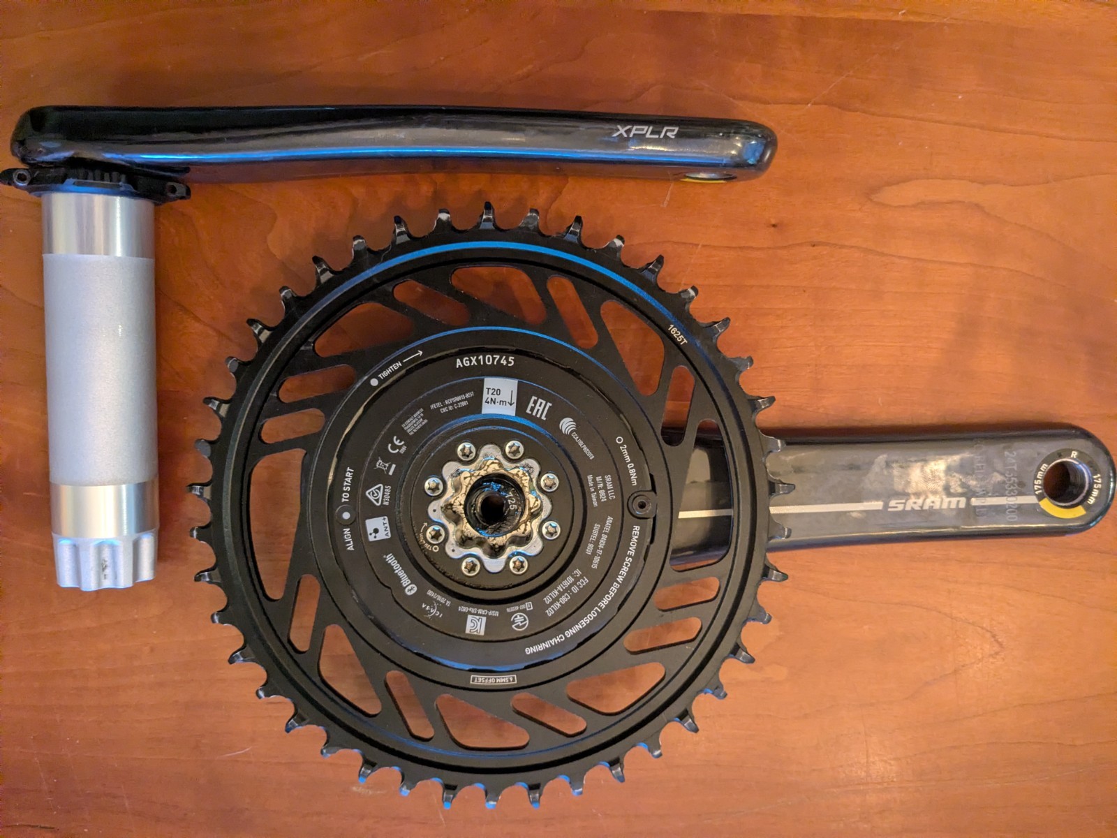 Sram Red XPLR Power Meter Wide DUB Crankset 175mm 42T