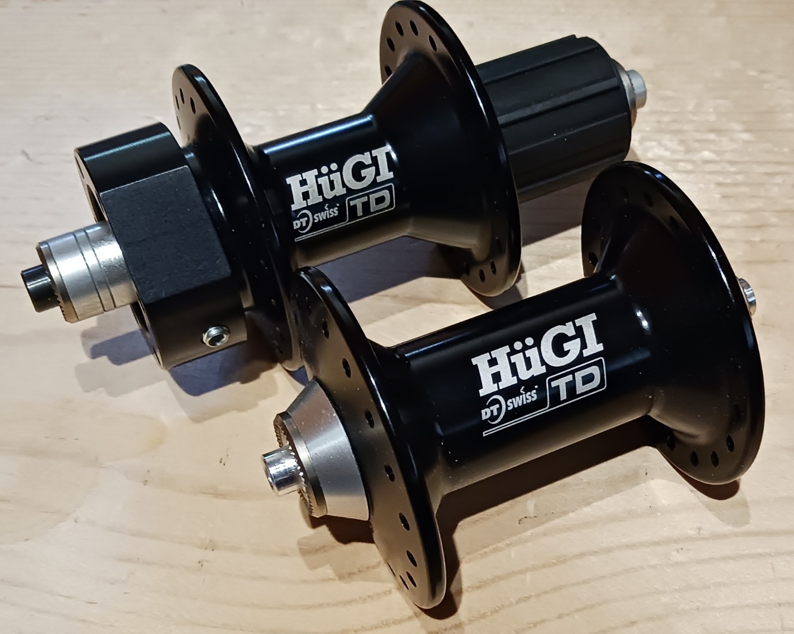 HÜGI DT Swiss TD Tandem hubset 100/145mmOLD 40hole Ideal for SOMA «It Takes Two»