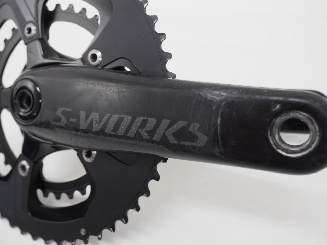 Specialized S-Works 172.5 Power Meter Carbon Crankset w/ 52/36 Praxis Charinring
