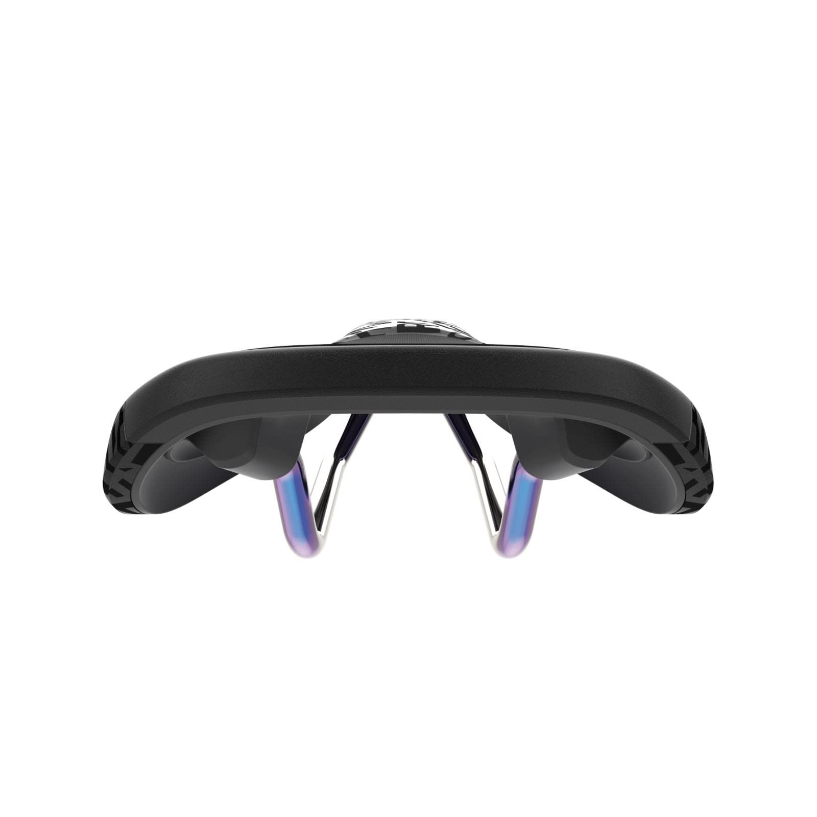 SM Downhill Comp Team Saddle, Oil Slick Rails, Black