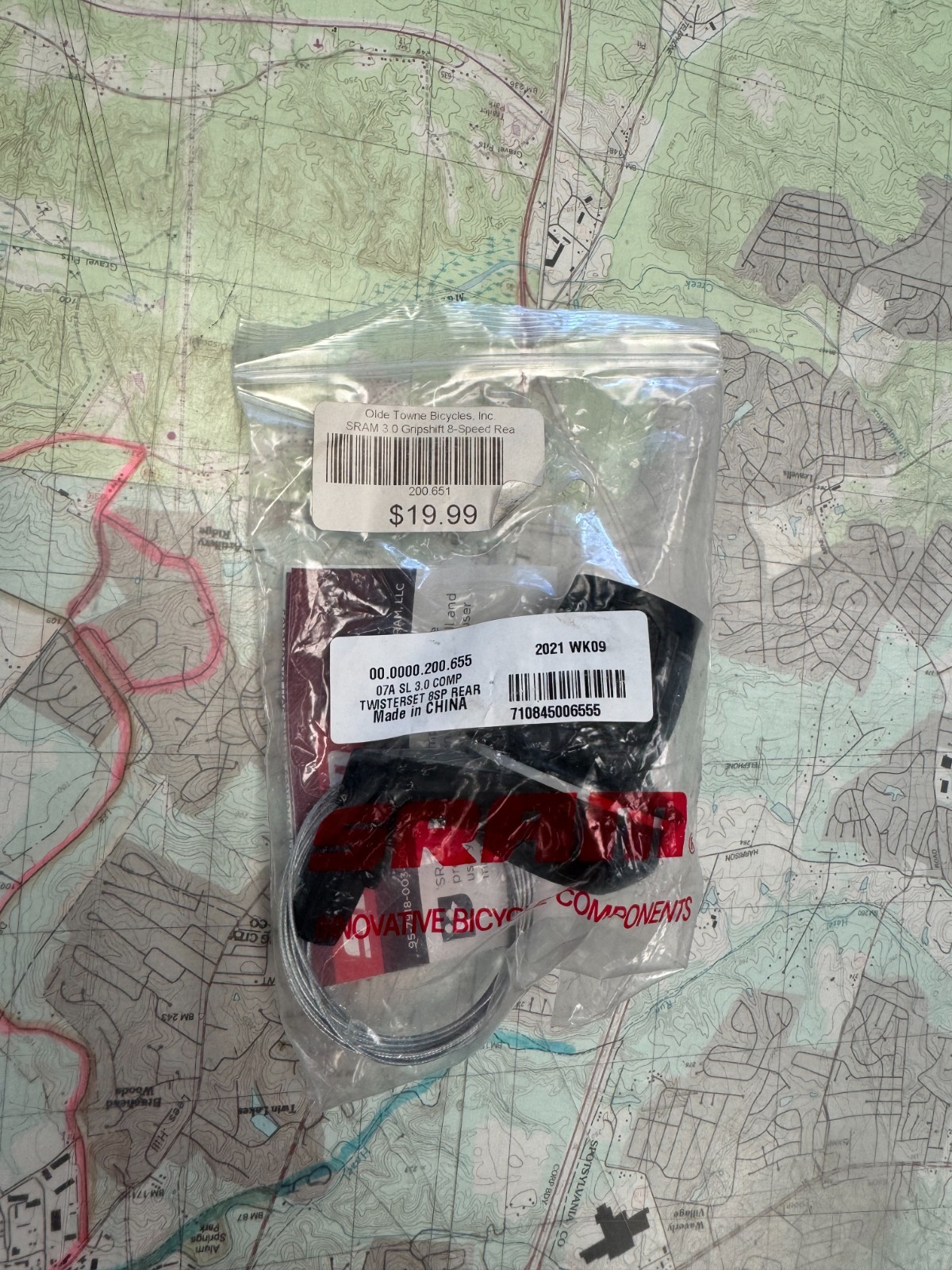 Sram 3.0 Comp Gripshift 8spd NEW