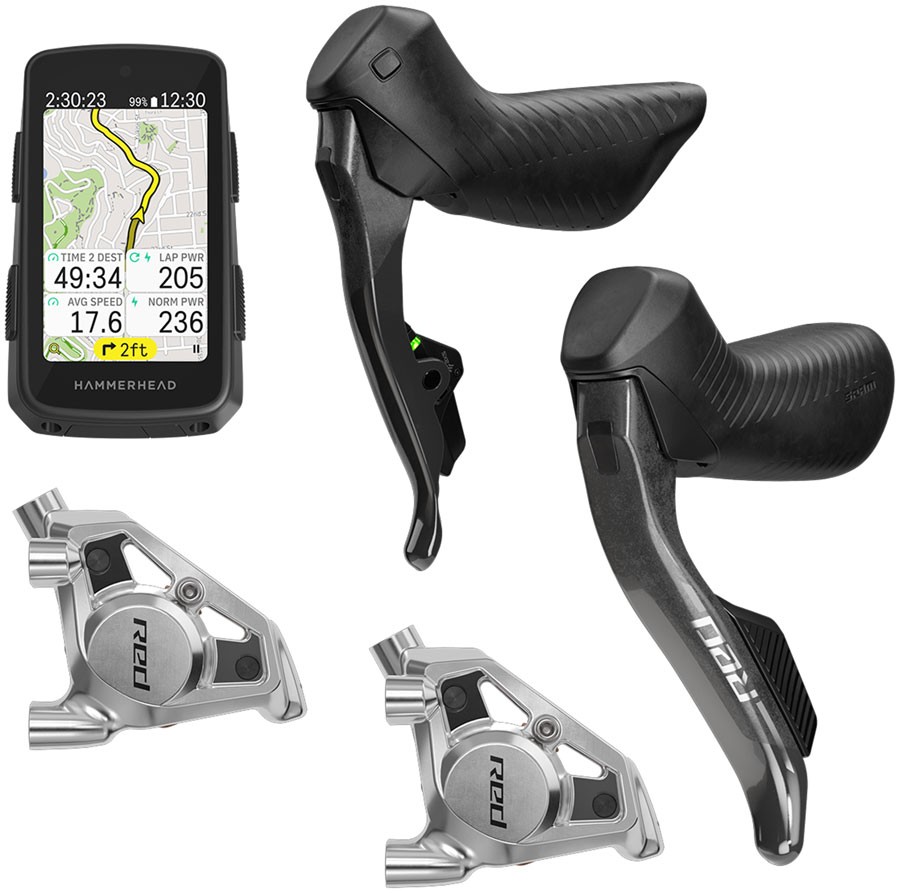 SRAM RED eTap AXS Upgrade Kit – Right and Left HRD Shift/Brake Levers, Flat