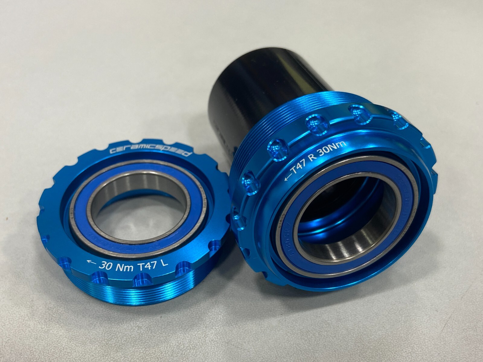 Ceramicspeed T47A (T47/77) Road Bottom Bracket For Shimano (Blue)