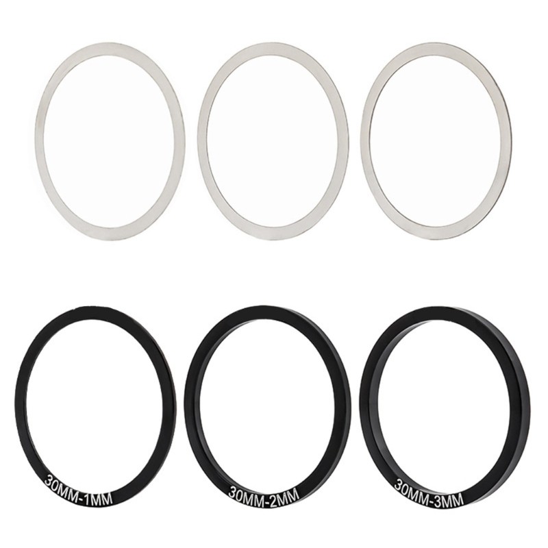 6pack Bike Gaskets Bottom Brackets Washer Spacer Cranks Chainring Adapter