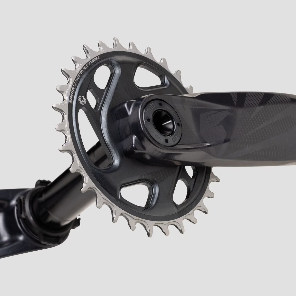 SRAM GX Eagle DUB Super Boost Crankset – No Packaging Lunar, 170mm/30t