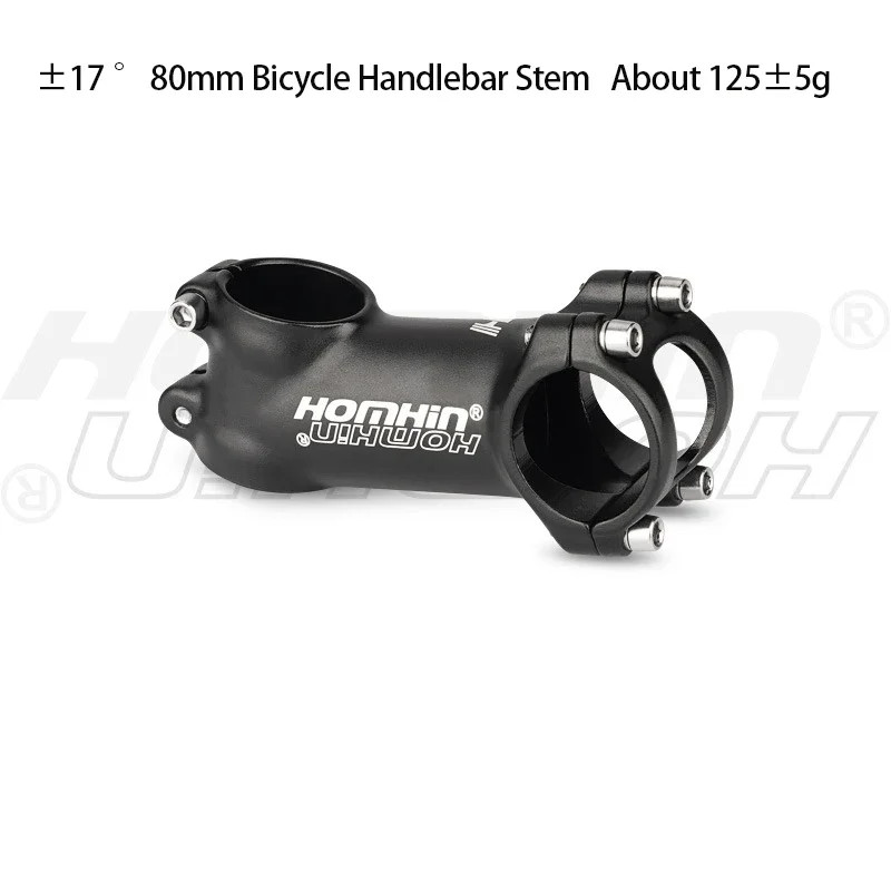 Adjustable Bike Stem 31.8mm 7° 17° MTB Road Bicycle Stem 45-120mm Alloy