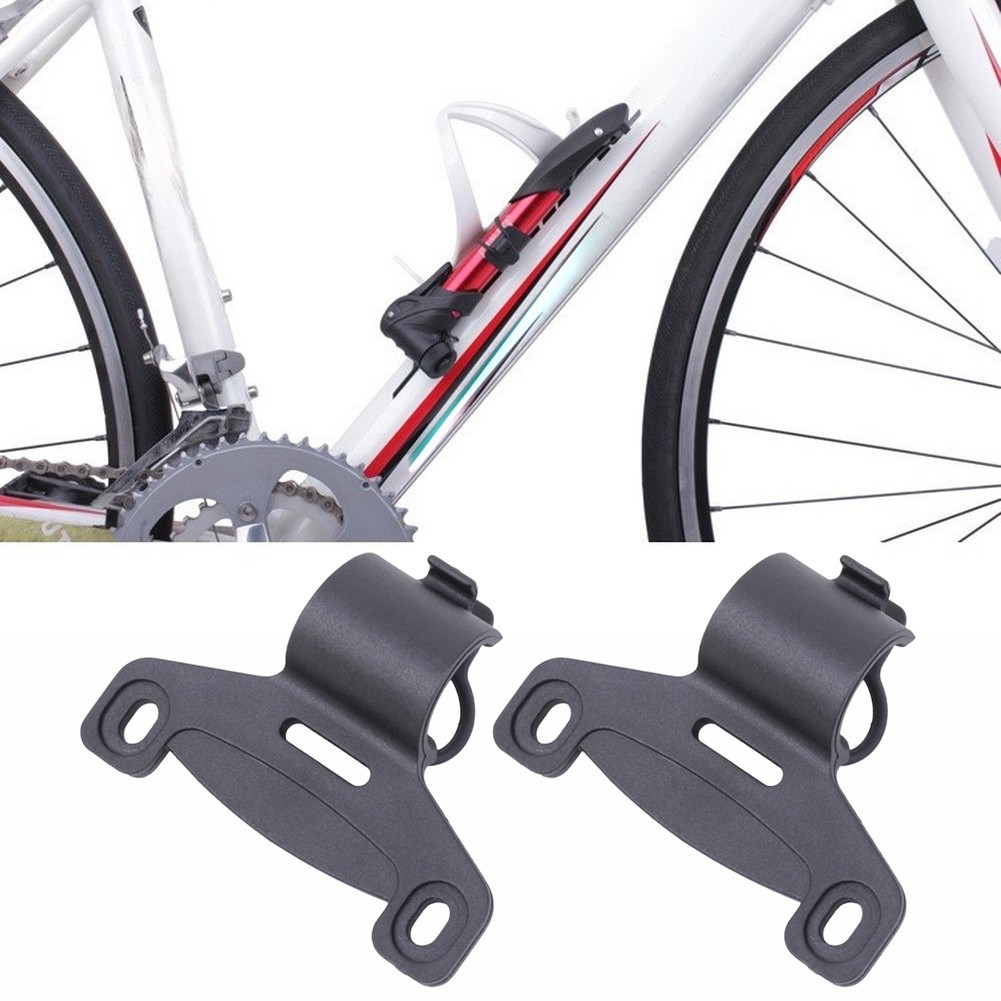 for 2 Pack Bike Pump Holder with Silicone Strap for Secure Frame Attachment
