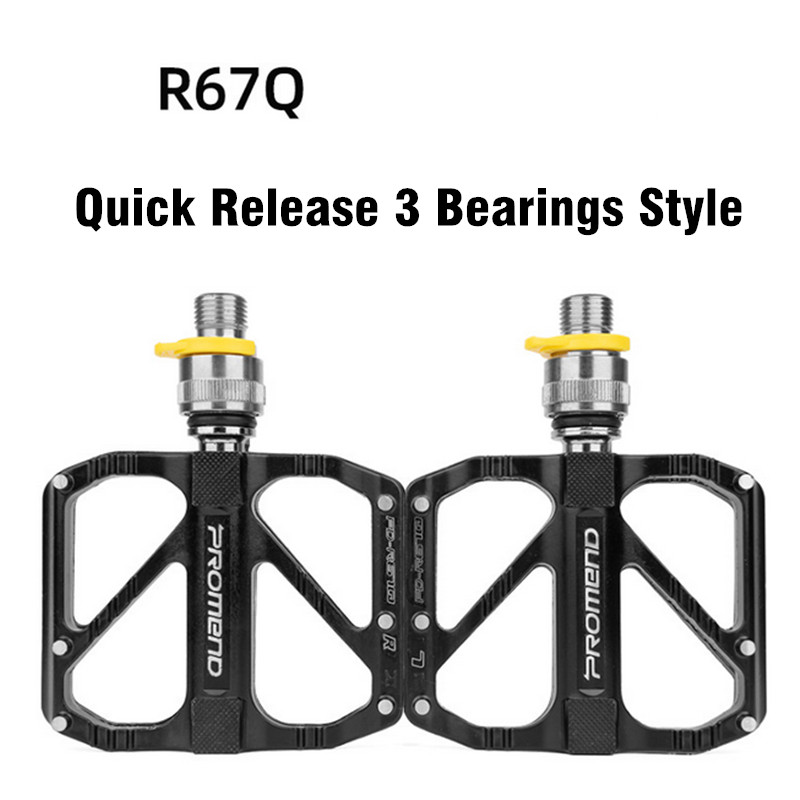 PROMEND Ultralight 3 Bearings MTB Road Bicycle Pedals Quick Release Bike Pedals