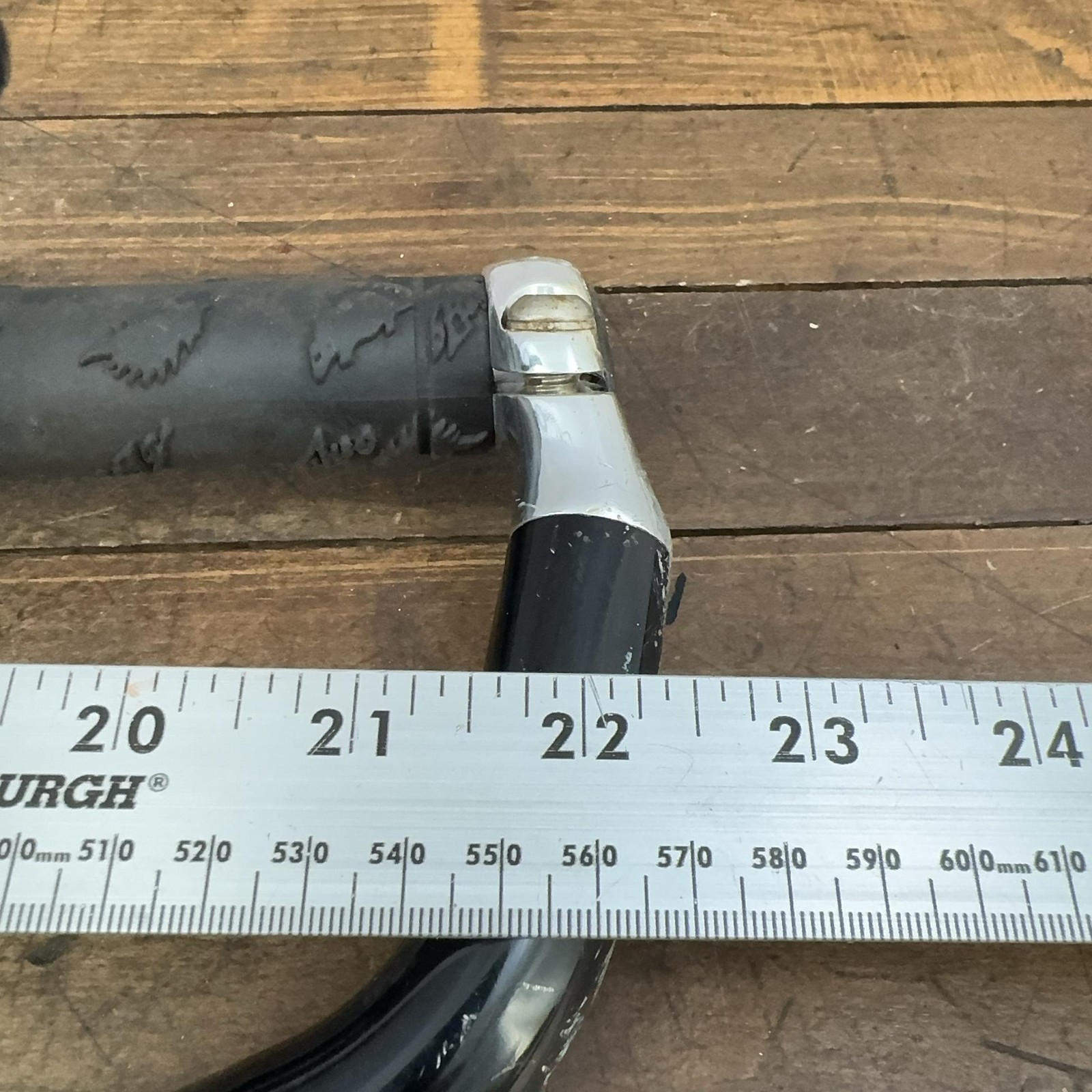 Vintage Barracuda Mountain Handlebar Onza Grips Silver Stem Shifters 90s MTB