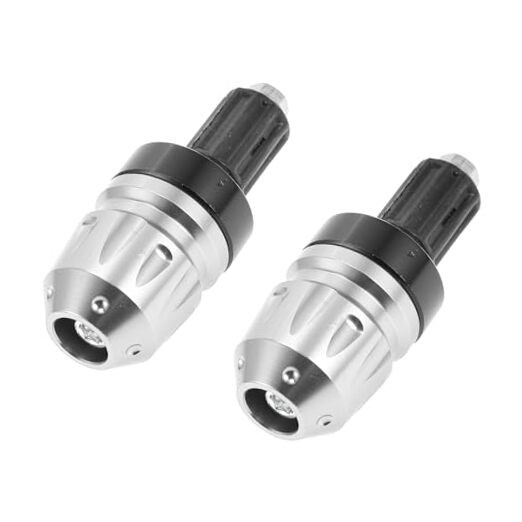 2pcs Motorcycle Bar Ends Plug Universal Handlebar Caps – Aluminum Alloy