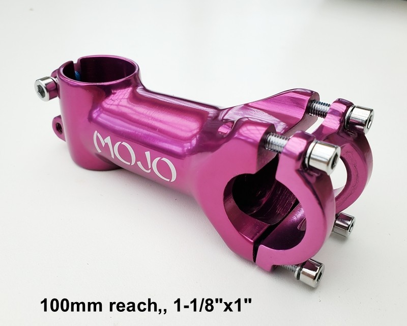 MOJO Purple Fixed Gear MTB Stem 100m * 25.4 * 1-1/8″
