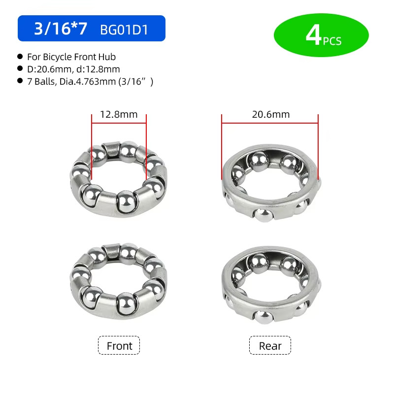 MTB Road Bike Headset Bottom Bracket Axle Ball Bearing Retainer Carbon Steel Bic