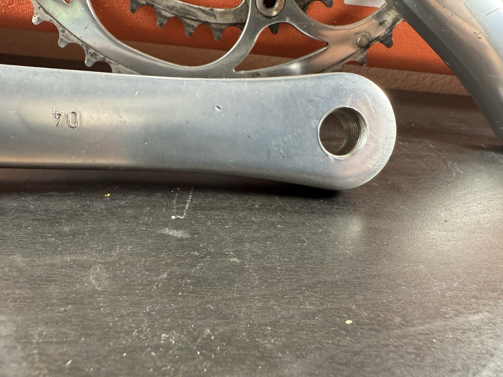 Campagnolo Centaur 10 Speed Double Crankset 53-39 Tooth Silver 170 #11