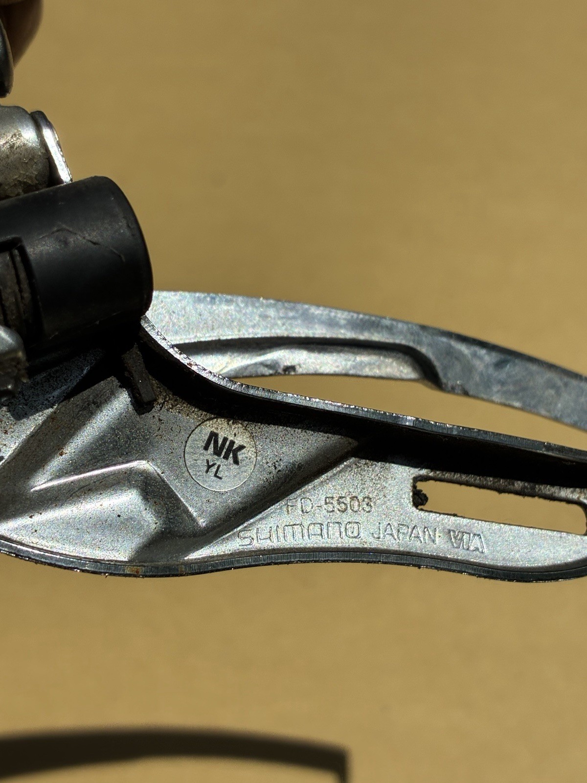 Shimano 105 FD-5503 Front Derailleur Triple 28.6 Mm Bottom Pull 9s Road Bike 90s