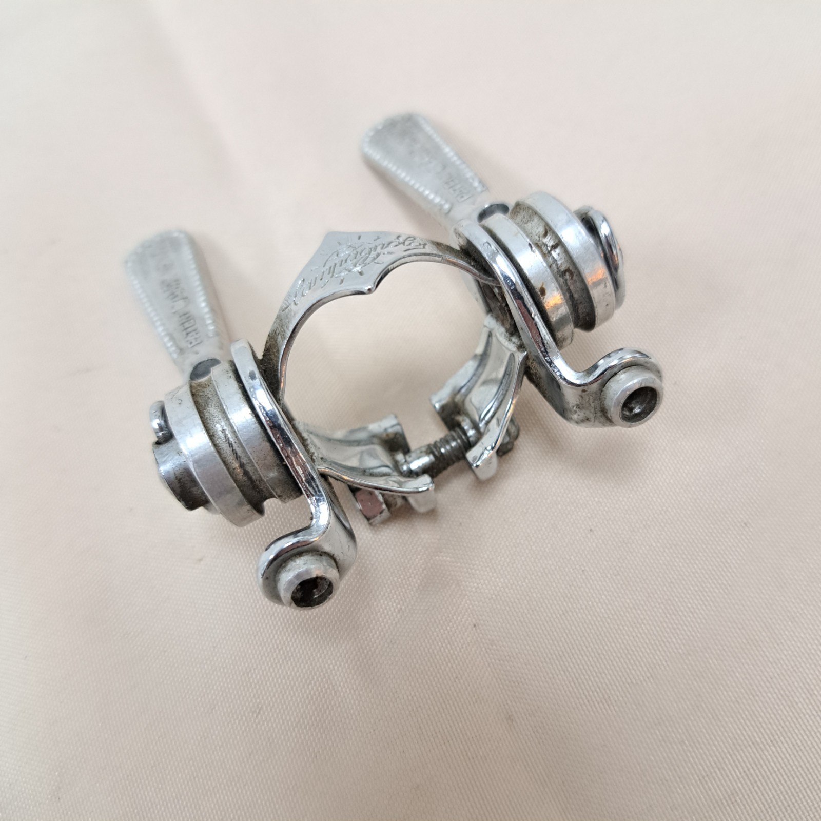 Vintage Campagnolo Down Tube Shift Lever Set, Friction Shifter