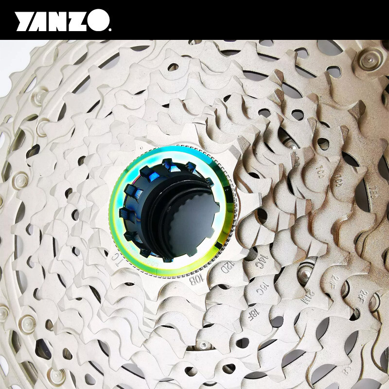 12S MS Cassette Lockring CNC Fit Shimano XT/SLX/Deore CS-M9100/M8100/M7100/M6100