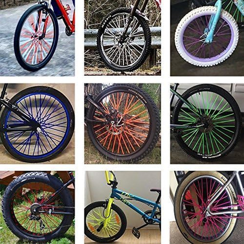 Super Pop Bicycle Spoke Skins Wraps Compatible with Schoolmate Bike Fans