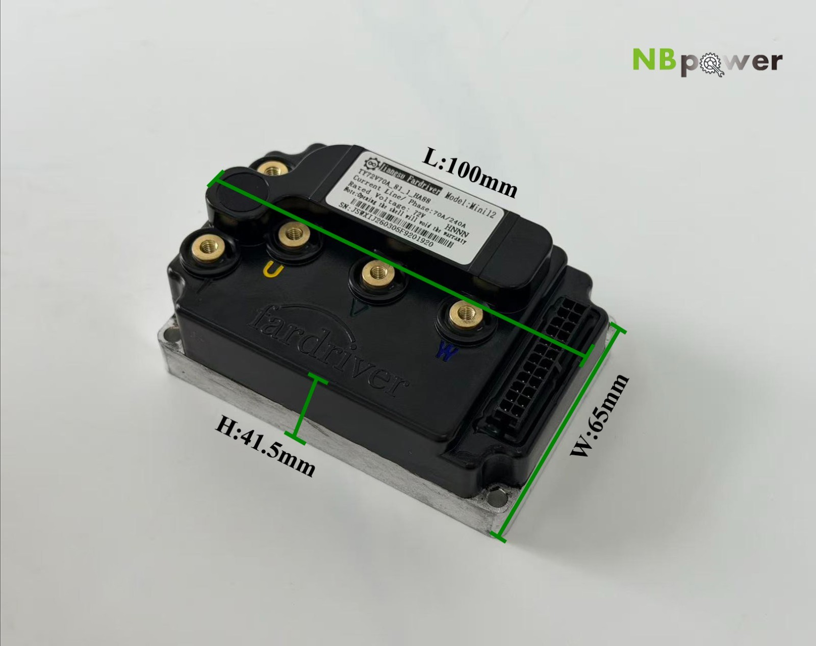 Fardriver controller:ND7270A mini12 version controller with Bluetooth adapter