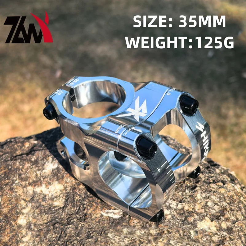 Adjustable MTB Bike Stem 35Mm Steerer 31.8Mm Clamp CNC Hollow Out Short Reach Bl