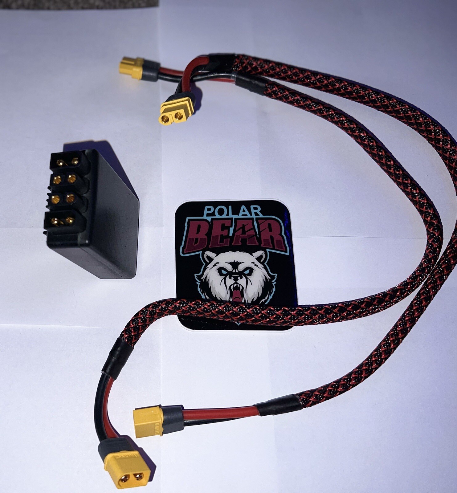 Ebike Polar Bear Dual Battery Combiner 50A 2 In 2 Out Up To 2000w 2 Xt60 Cable