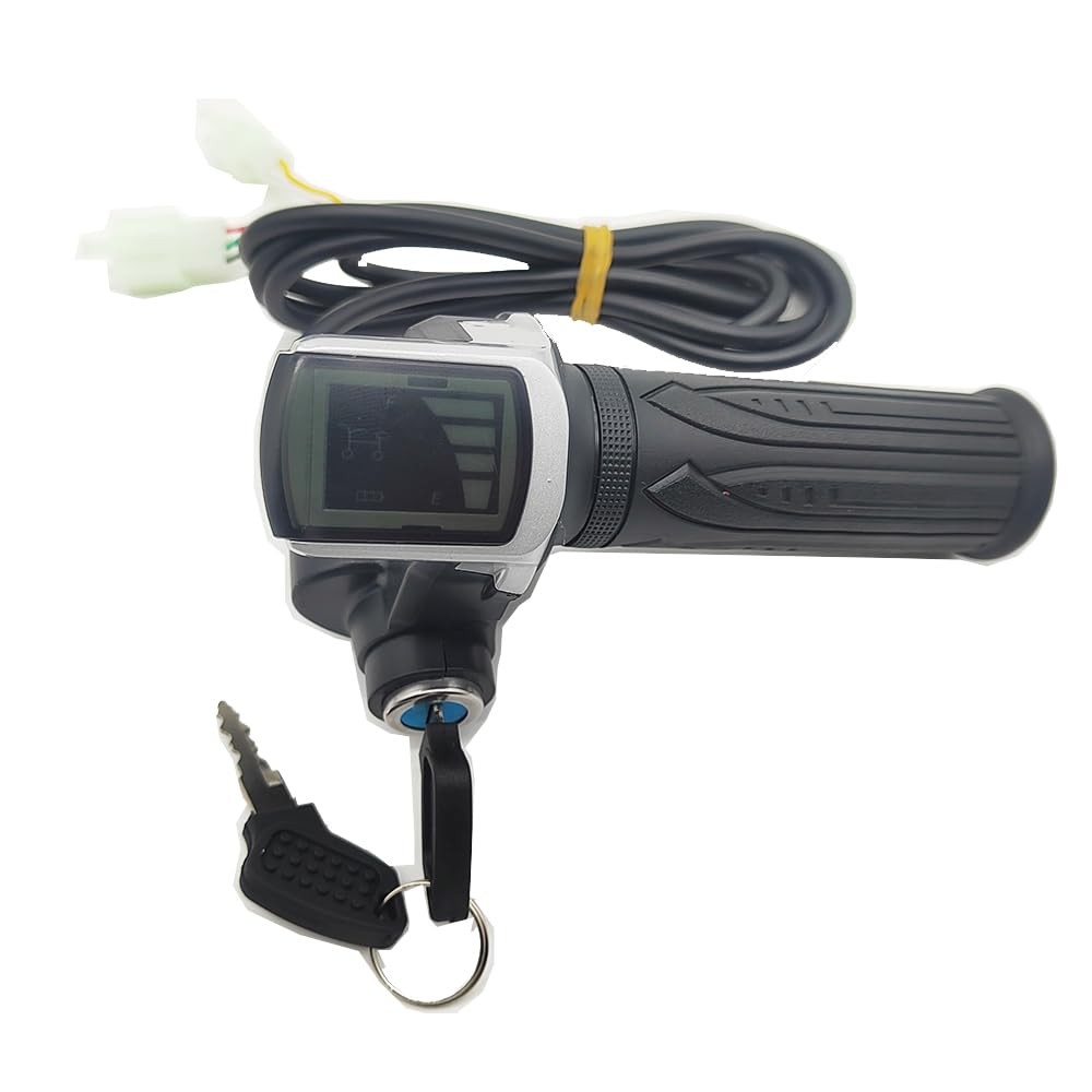 48V Electric Bike Twist Throttle LCD Display Bicycle Scooter Electric Motor Bike