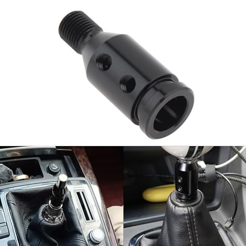 Universal Aluminum Alloy Gear Shift Knob Adapter for Non Threaded Shifters
