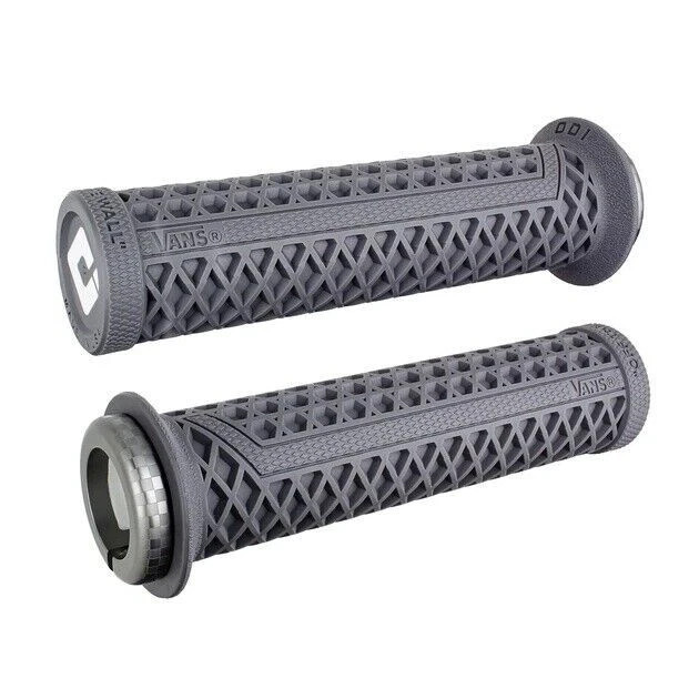 ODI Vans V2.1 Lock On Flanged Grips MTB Bike Black Red Blue Gum Graphite Purple