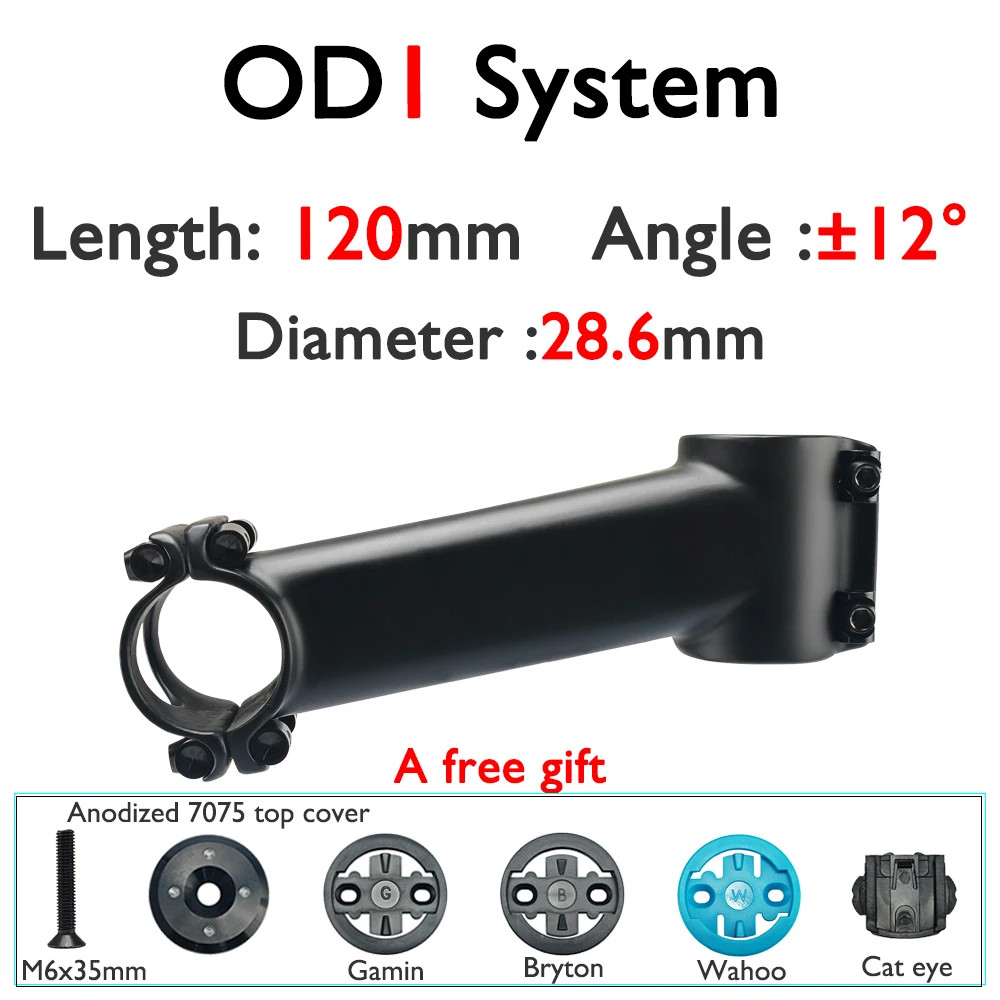 6/12/17 Degree Road/MTB Bicycle Carbon Stem 60-120mm Bike Computer Mount Stand