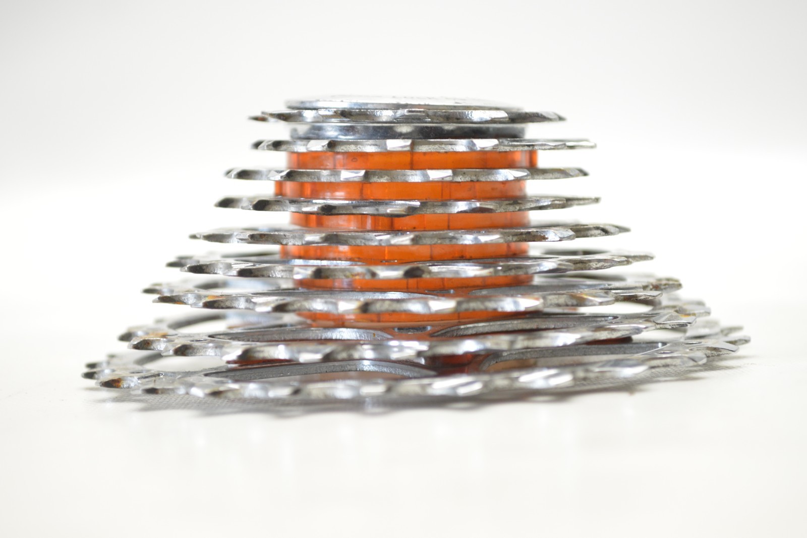 SRAM PG 970 ORANGE 12-26 TOOTH 9 SPEED CROSS ROAD RACE BICYCLE CASSETTE
