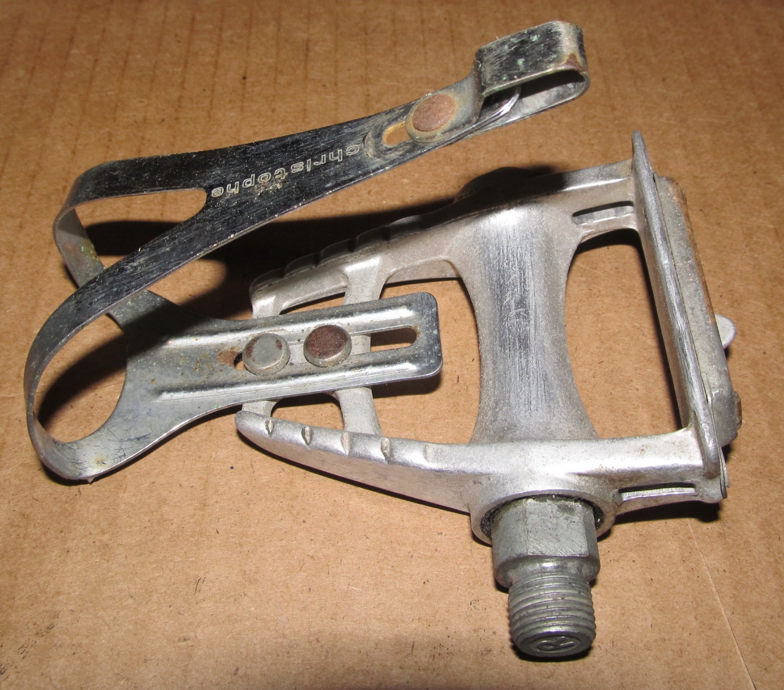 Maillard CXC Right Side Bicycle Pedal with Adjustable Toe Clip