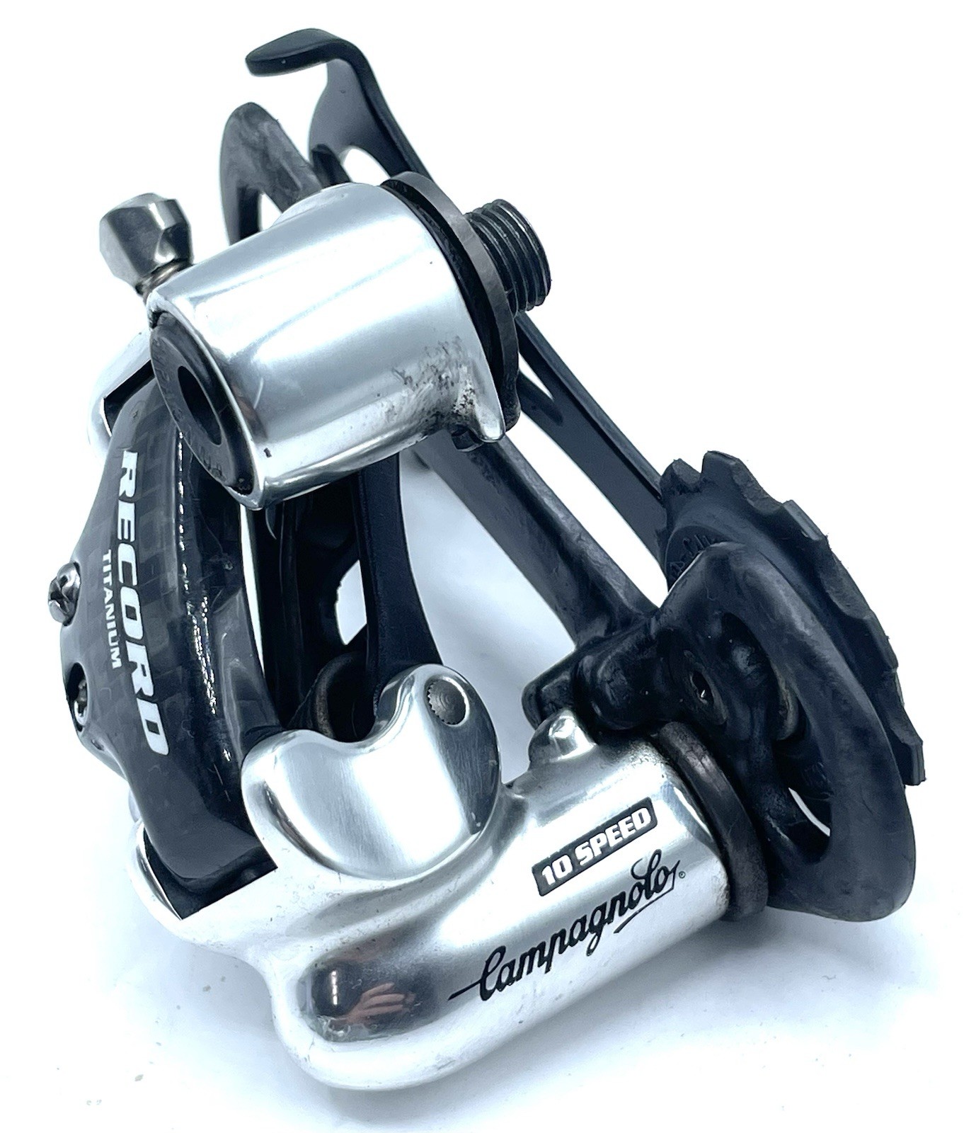 Campagnolo Record Carbon Medium Cage Rear Derailleur 10 Speed Campy Italy
