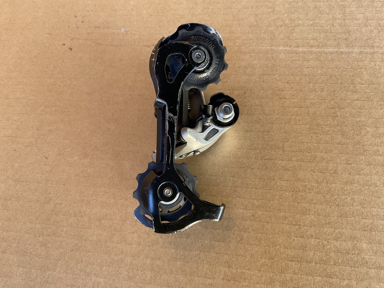 Vintage Shimano Deore XT RD-M750 Rear Derailleur 9 Speed Long Cage Japan MTB
