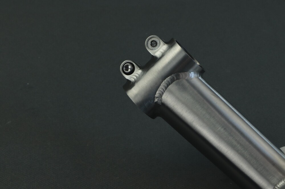 EasyTi Titanium Bicycle Stem 1 inch 31.8mm 5º XC DH MTB Road Bike Stem 50-120mm