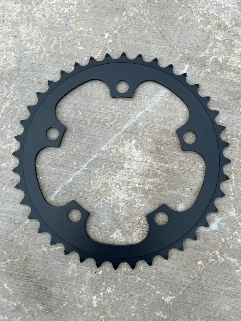Unbranded 9/10-Speed Alloy Chainring | 110 BCD / 40T / EXC