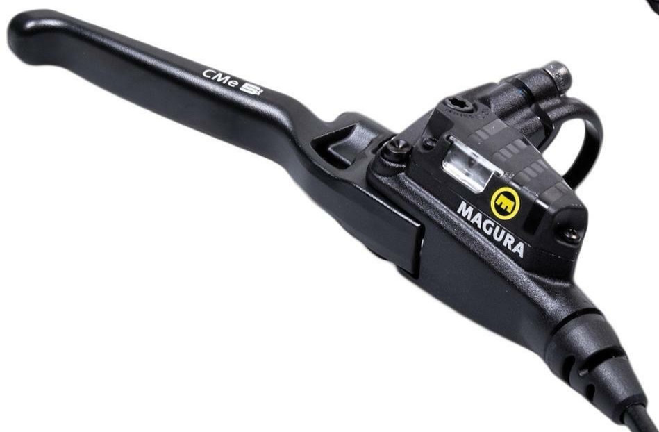 Magura CMe5 LEFT. 4-finger aluminum lever blade. Master Cylinder Only.