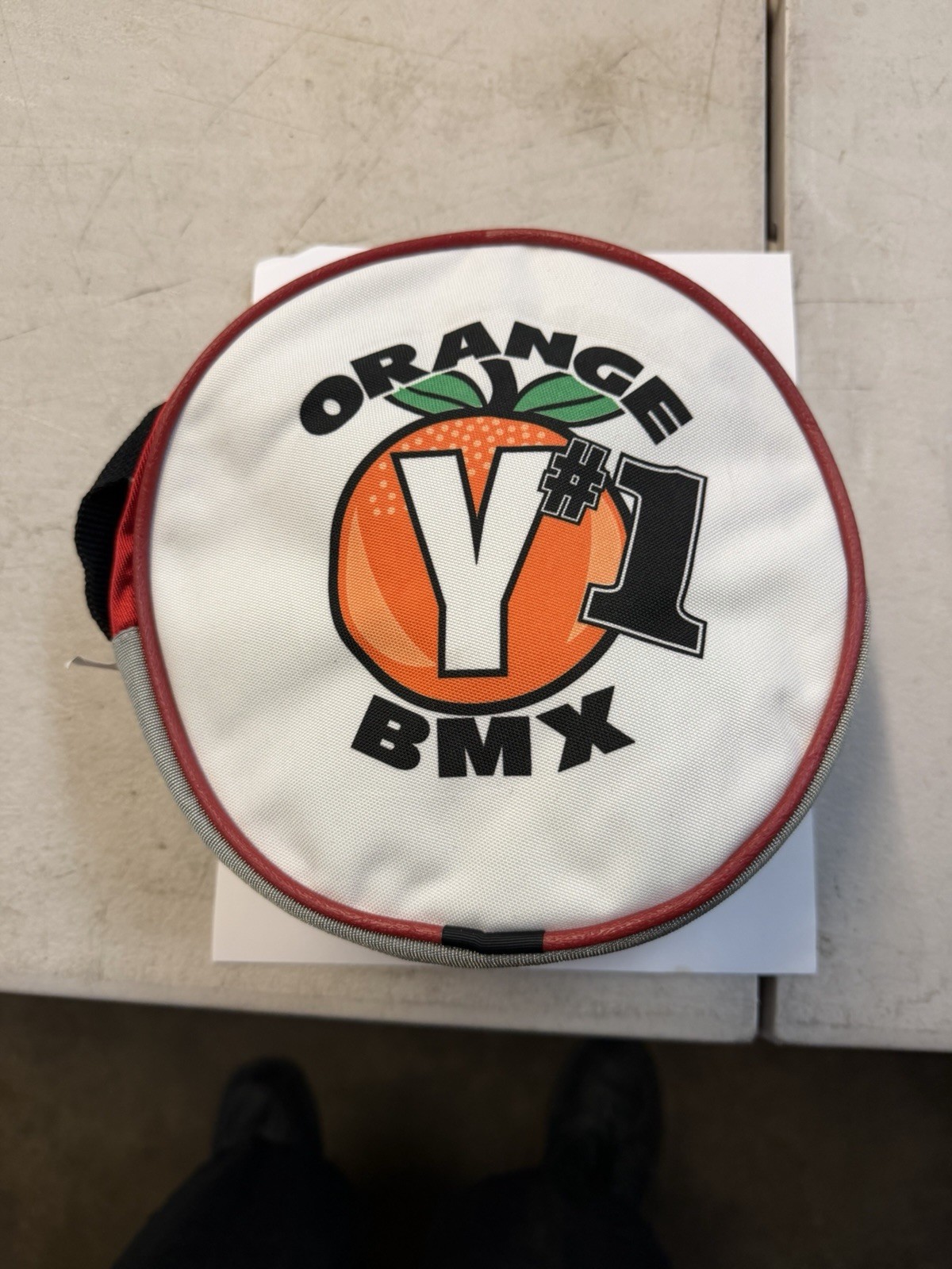 NOS Orange Y Bmx Sprocket / Gear Bag