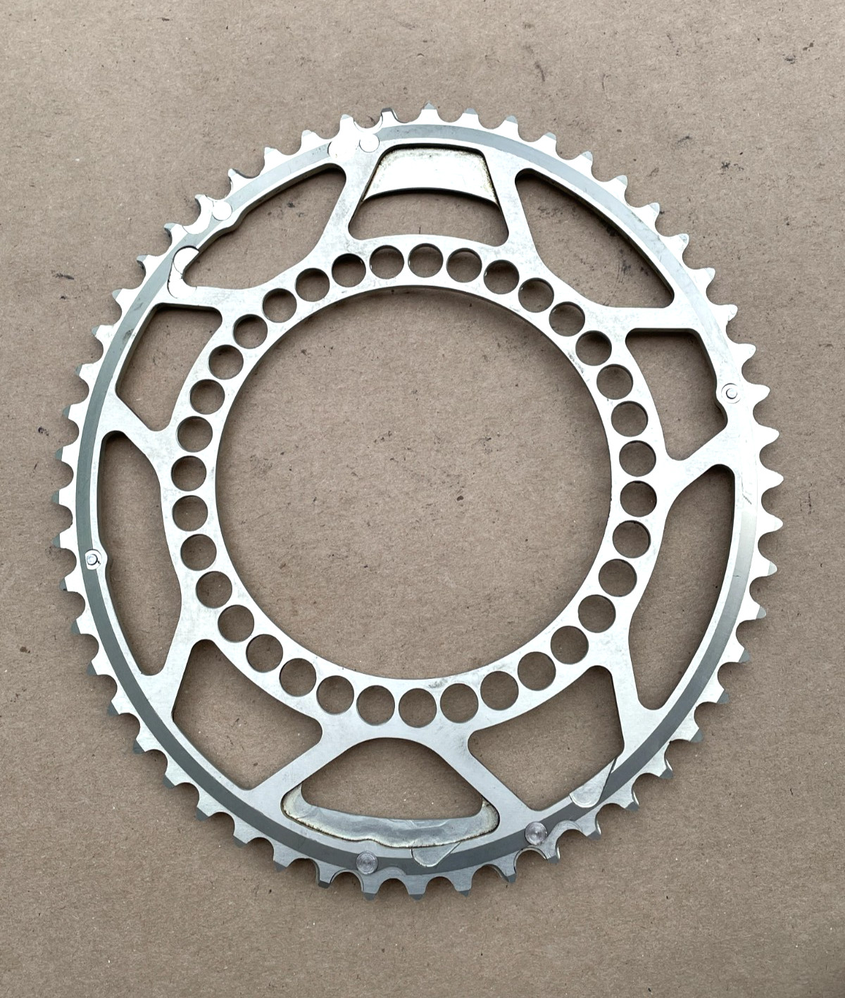 Rotor Q-ring Oval Chainring OCP (Optimum Chainring Position) 53t 130bcd Silver
