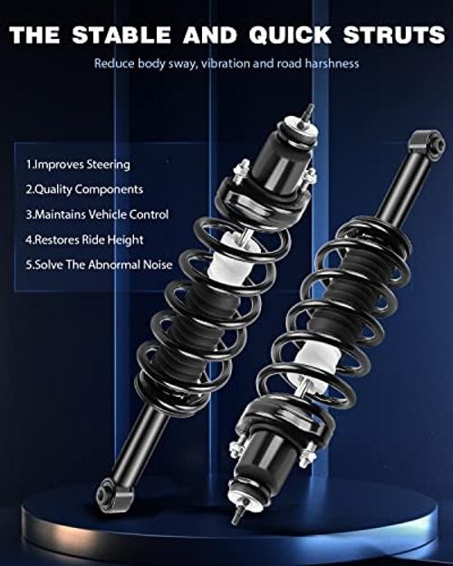 Complete Struts Spring Assembly Rear Struts Shock Absorber Fit for 11 12 13
