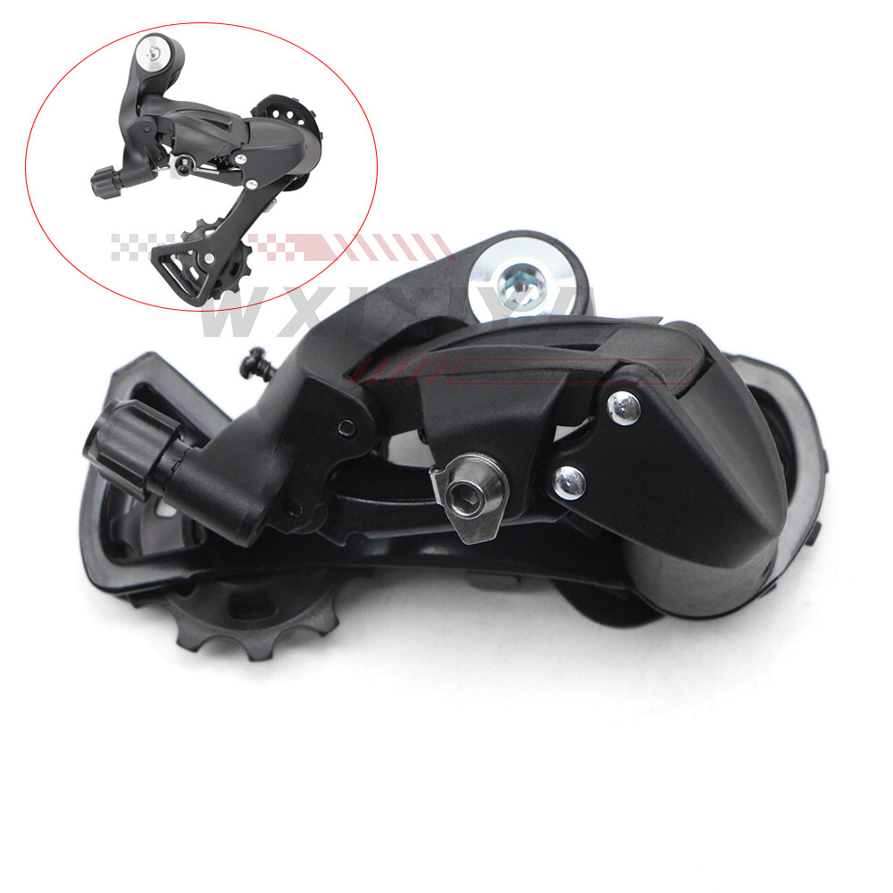 MTB Bike Rear Derailleur 7/8/9/10/11 Speed Road Bicycle Short Medium Cage Black
