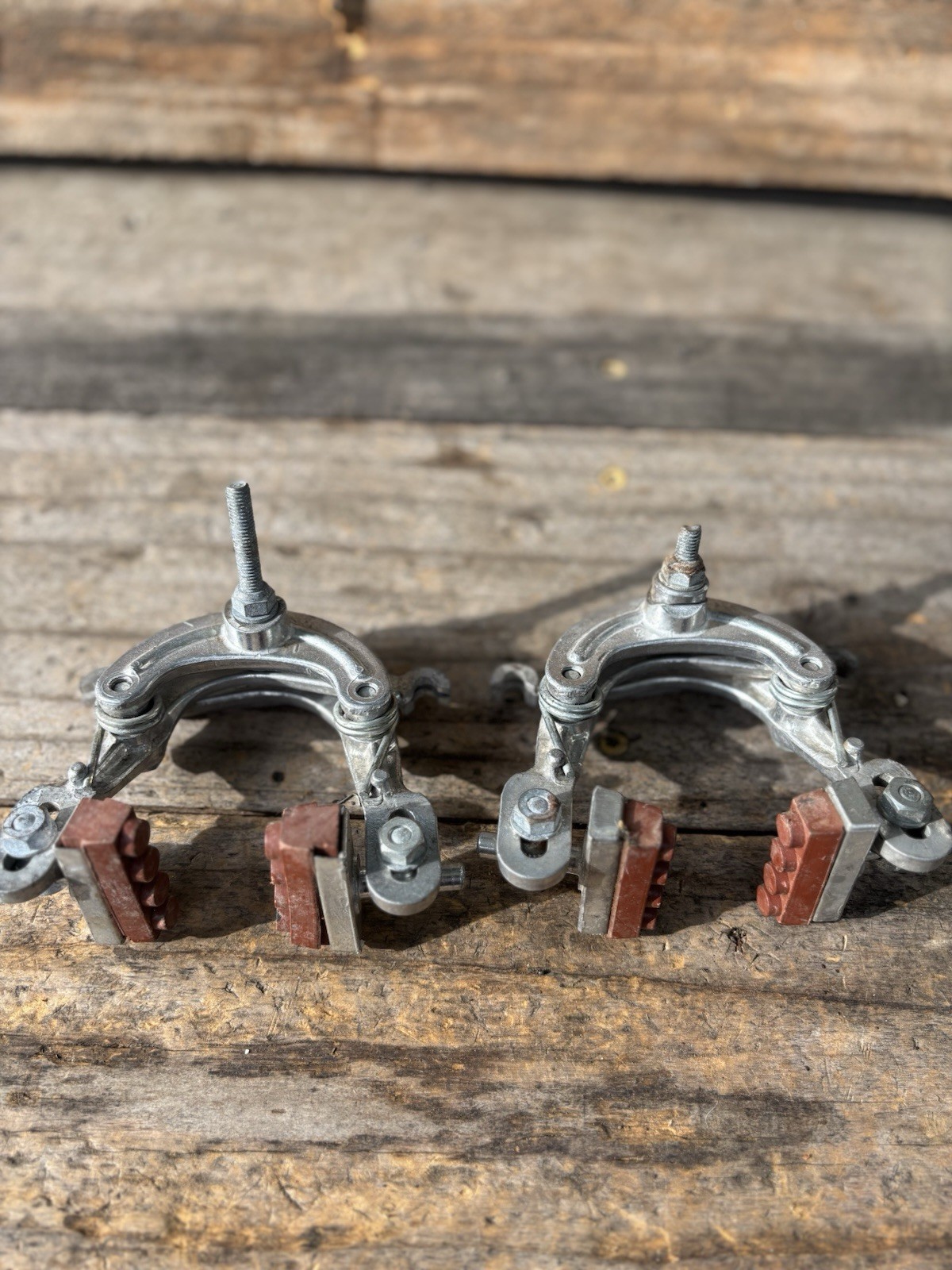 Vintage Mafac-Style Racer Center Pull Front And Rear Brake Calipers- Road Bike
