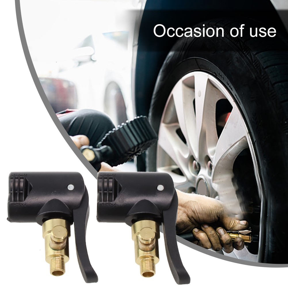 2PCS Bicycle Pump Adapter Valve for Presta Ideal for Tyre Tube Replacement